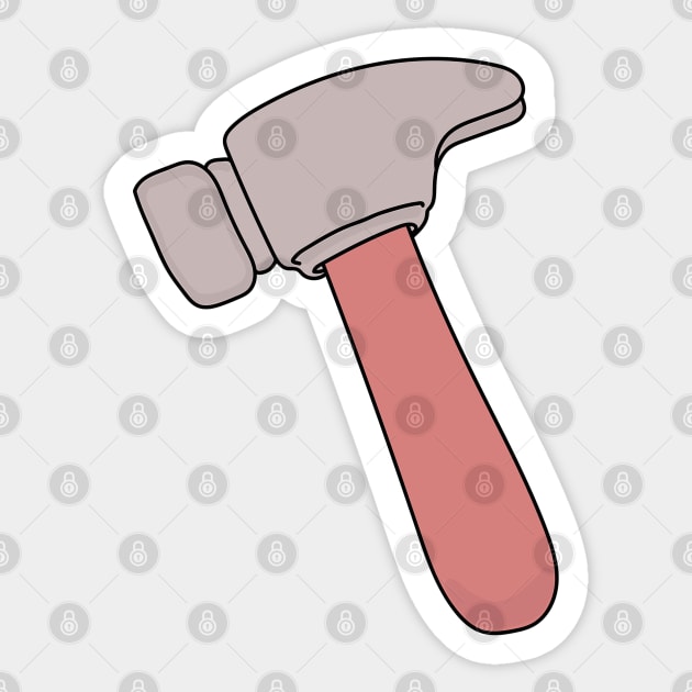 Hammer Sticker by DiegoCarvalho